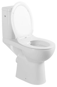 ADELE deska WC SLIM, duroplast SOFT CLOSE, biala