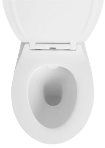 ADELE deska WC SLIM, duroplast SOFT CLOSE, biala