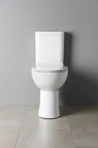 ADELE deska WC SLIM, duroplast SOFT CLOSE, biala