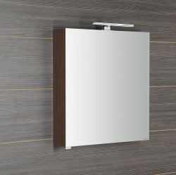 RIWA LED szafka z oświetleniem LED, 60x70x17cm, sosna rustikalna