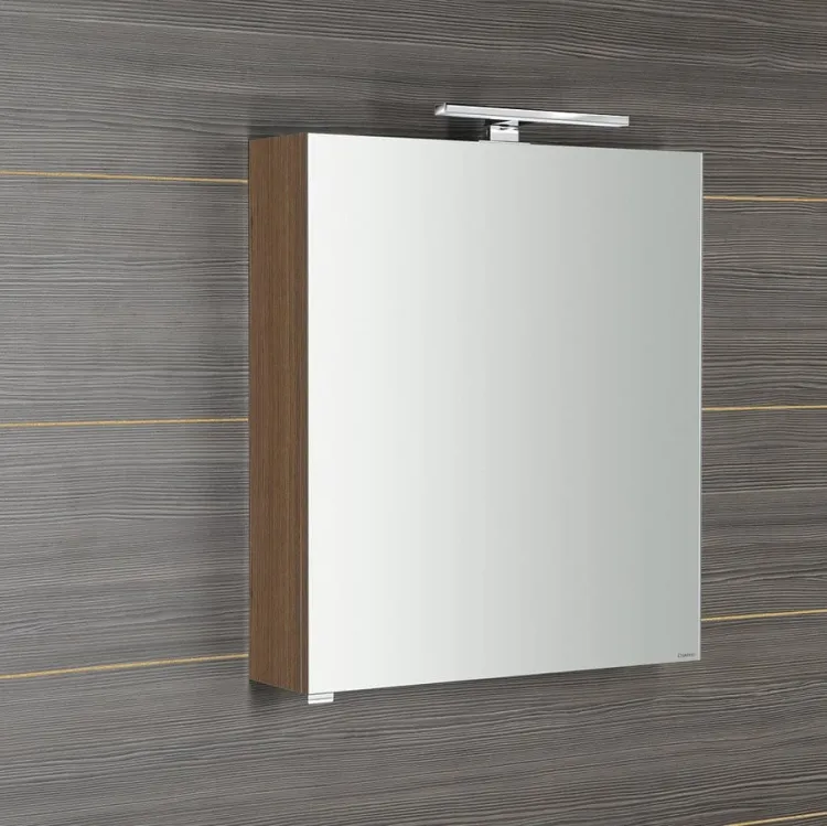 RIWA LED szafka z oświetleniem LED, 60x70x17cm, orzech bruno