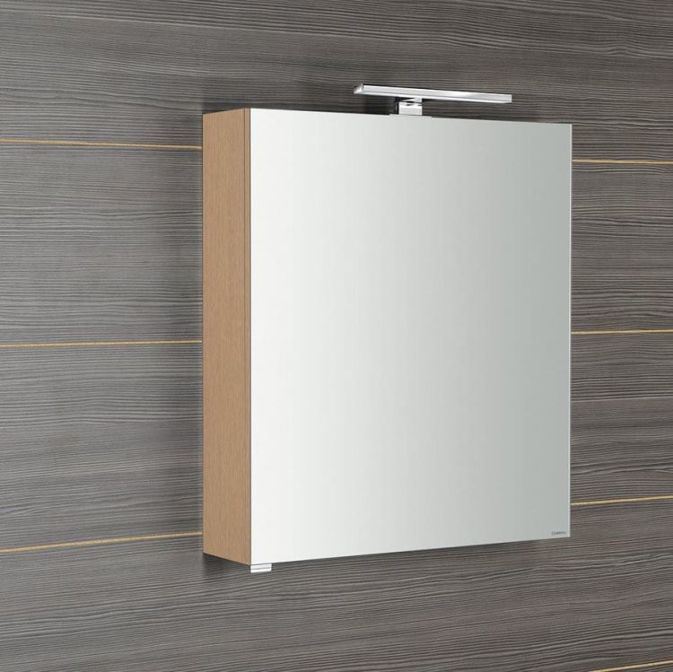 RIWA LED szafka z oświetleniem LED, 60x70x17cm, dąb wenecki