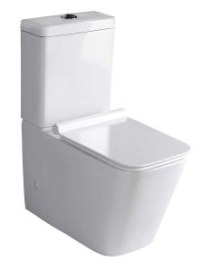 PORTO WC kompakt WC ze spłuczką z deską Soft Close, uniwersalny
