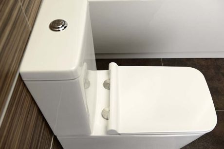Przejdź do produktu PORTO WC kompakt WC ze spłuczką z deską Soft Close, uniwersalny