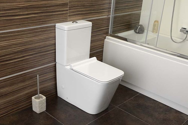 PORTO WC kompakt WC ze spłuczką z deską Soft Close, uniwersalny