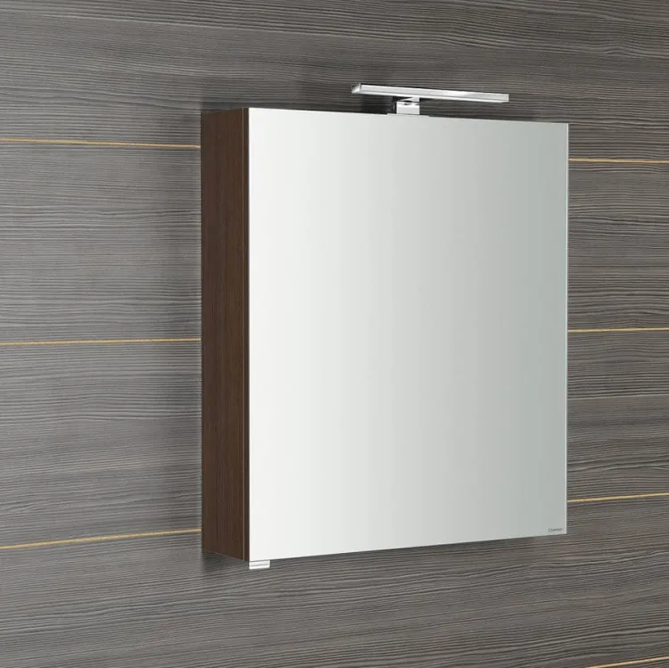 RIWA LED szafka z oświetleniem LED, 50x70x17cm, bezdotykowy, sosna rustikalna