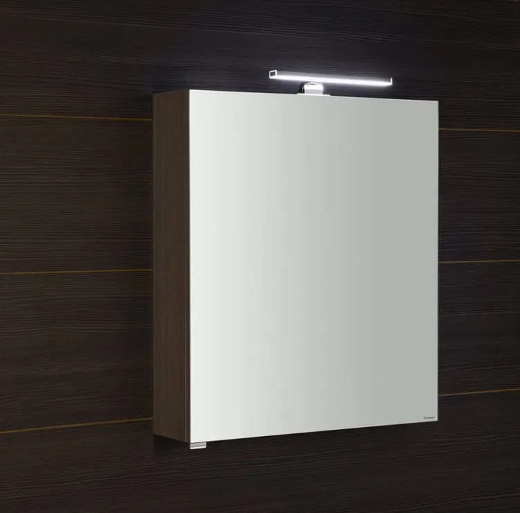 RIWA LED szafka z oświetleniem LED, 50x70x17cm, bezdotykowy, sosna rustikalna