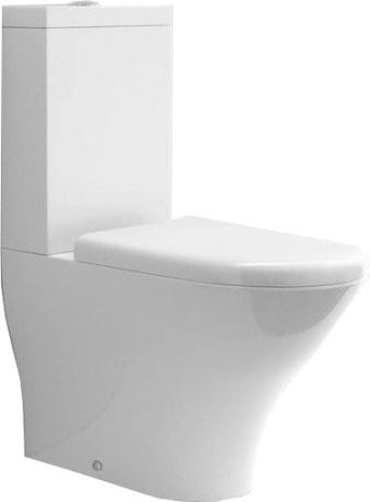 Przejdź do produktu AQUATECH kompakt WC, odpływ dolny/tylny, biały