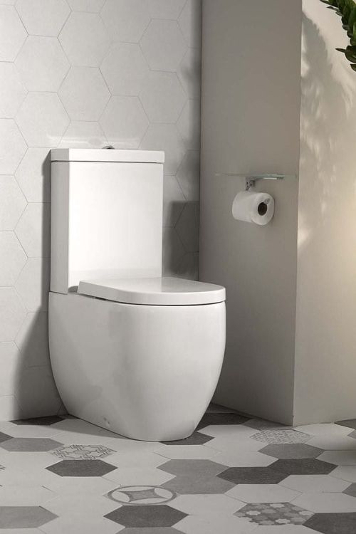 Kombi WC Flo,odpływ dolny/tylny