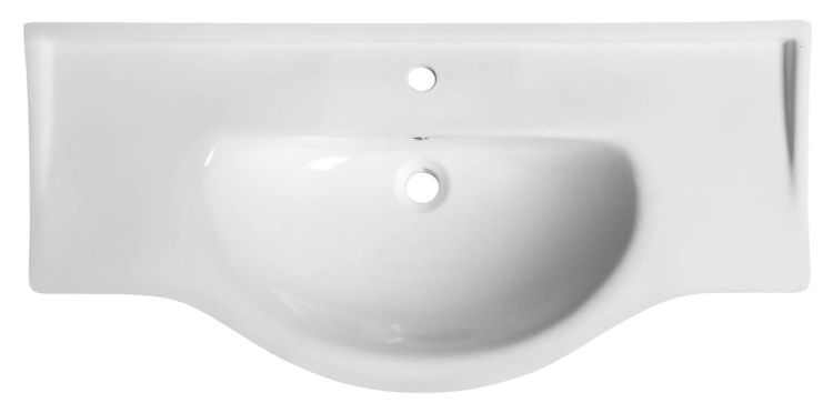 GALA umywalka ceramiczna 105x50cm, meblowa