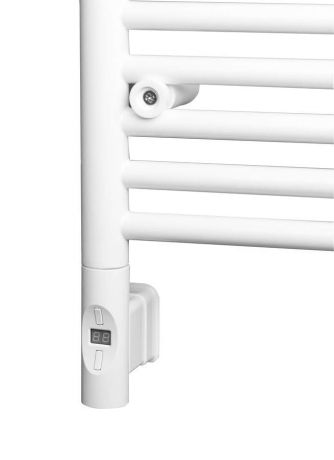 Przejdź do produktu Grzałka elektryczna z termostatem, zdalne sterowanie 600W, okrągła, biała