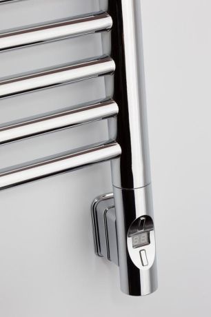 Przejdź do produktu Grzałka elektryczna z termostatem, zdalne sterowanie 600W, okrągła, chrom