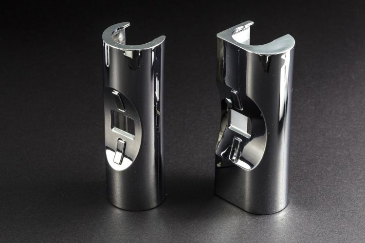 Grzałka elektryczna z termostatem, zdalne sterowanie 300W, D-kształt, chrom