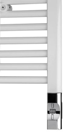 Przejdź do produktu Grzałka elektryczna z termostatem, zdalne sterowanie 900W, kształt D, chrom