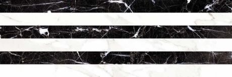 Przejdź do produktu CARRARA Relieve Stripe Albinegro Brillo G 20x60 (1,20 m2)