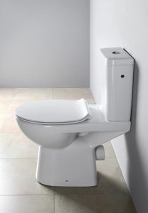 ETIUDA WC kompakt dla niepełnosprawnych CLEAN ON, tylny odpływ