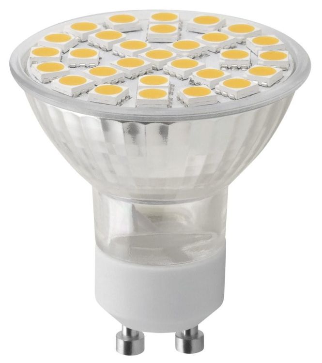 LED żarówka 8W, GU10, 230V, ciepła biała, 680lm