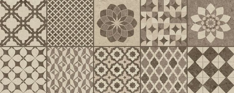 METROPOLI Decor Isole Brown 20x50 (bal=1,00m2)