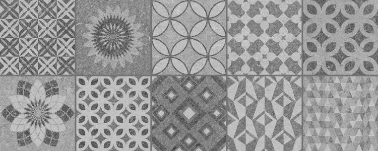 METROPOLI Decor Isole Grey 20x50 (bal=1,00m2)