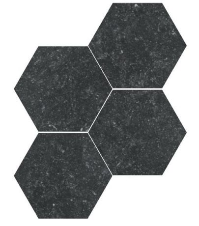 Przejdź do produktu CORALSTONE płytki podłogowe Black 29,2x25,4 (EQ-3) (1 m2)