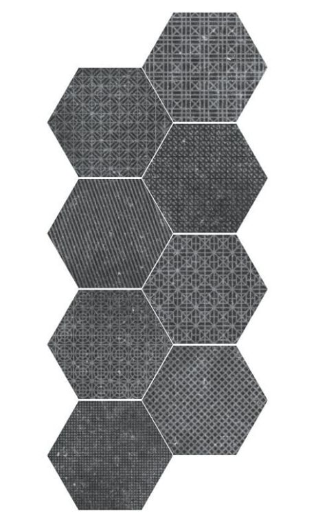 CORALSTONE Mélange Black 29,2x25,4 antislip (EQ-10D) (bal.= 0,5 m2)