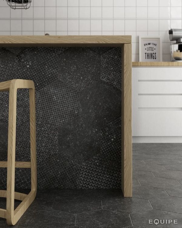 CORALSTONE Mélange Black 29,2x25,4 antislip (EQ-10D) (bal.= 0,5 m2)