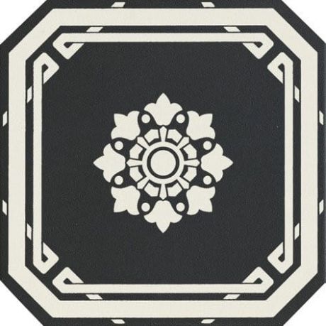 Przejdź do produktu OLD ENGLAND Ottagono Black Dover 20x20 (1,16 m2)