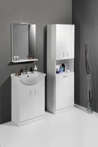 SIMPLEX ECO 55 szafka umywalkowa wraz z umywalką 53x83,5x30,7cm