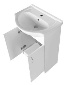 SIMPLEX ECO 55 szafka umywalkowa wraz z umywalką 53x83,5x30,7cm