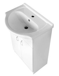SIMPLEX ECO 55 szafka umywalkowa wraz z umywalką 53x83,5x30,7cm