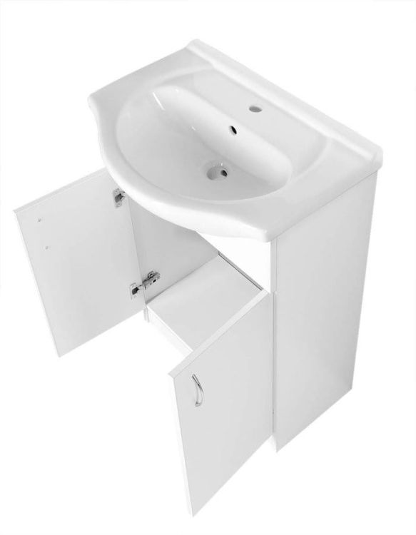 SIMPLEX ECO 60 szafka umywalkowa wraz z umywalką 58,5x83,5x30,7cm
