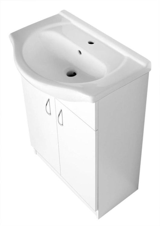 SIMPLEX ECO 65 szafka umywalkowa wraz z umywalką  63x83,5x30,7cm