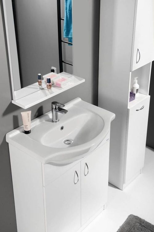 SIMPLEX ECO 65 szafka umywalkowa wraz z umywalką  63x83,5x30,7cm