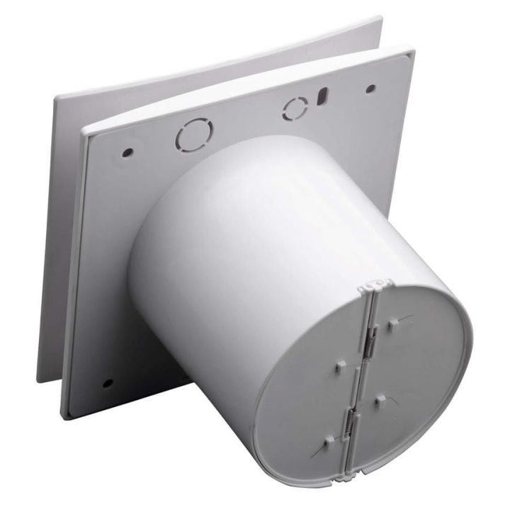 EIRA łazienkowy wentylator osiowy, 15W, wylot 100mm, biały