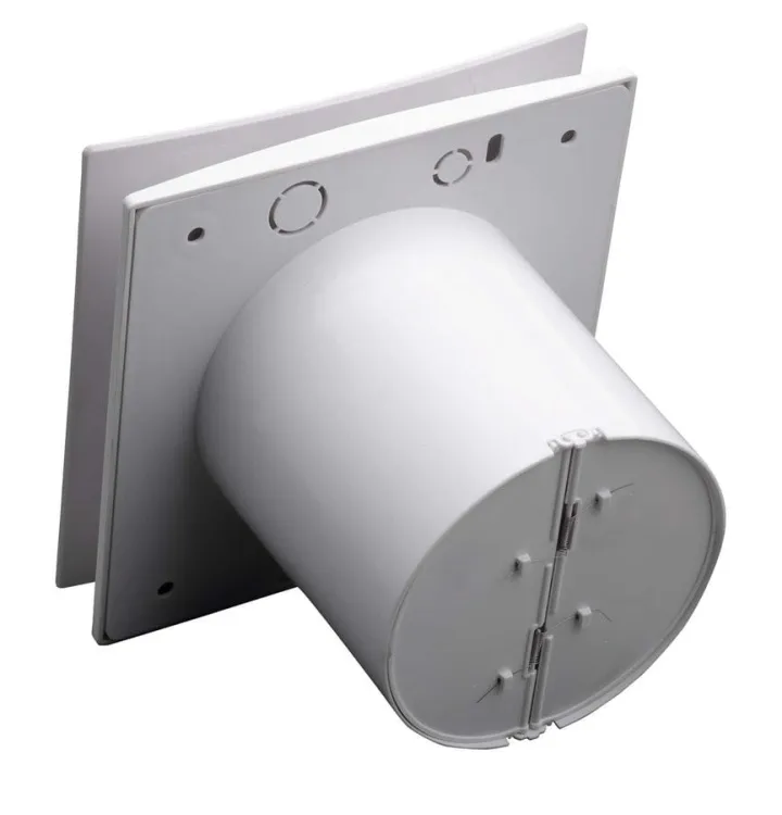 EIRA łazienkowy wentylator osiowy z wył. czasowym, 15W, wylot 100mm, biały