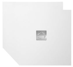 FLEXIA brodzik kompozytowy z możliwością docinania 110x100x3cm