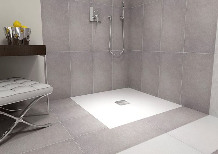 FLEXIA brodzik kompozytowy z możliwością docinania 100x90x3cm