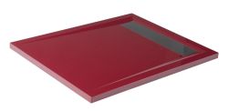 VARESA brodzik kompozytowy z pokrywą syfonu, prostokąt 110x90x4cm, biała