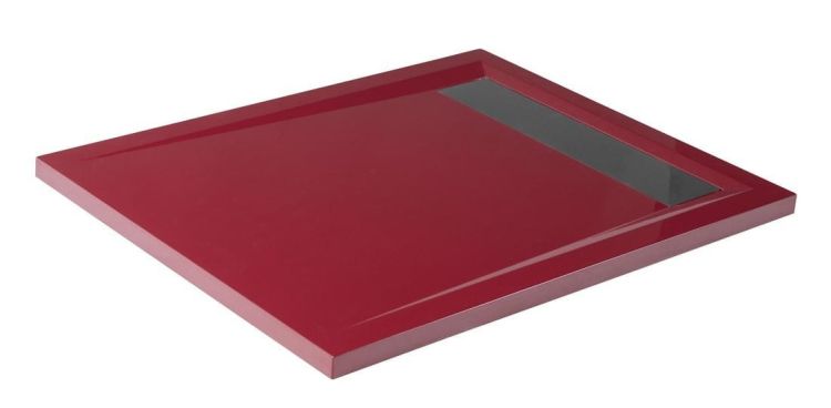 VARESA brodzik kompozytowy z pokrywą syfonu, prostokąt 110x90x4cm, biała