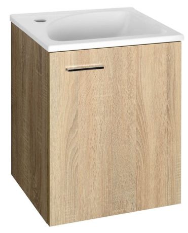 Przejdź do produktu ZOJA/KERAMIA FRESH szafka umywalkowa 40x50x32cm, dąb platin