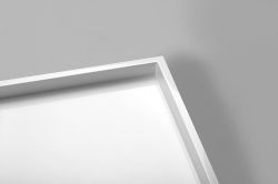 MIRAI brodzik kompozytowy, kwadrat 100x100x1,8cm, biała