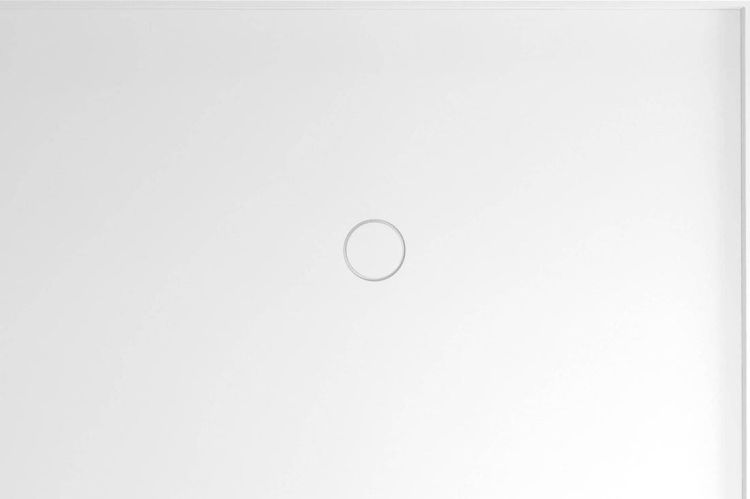 MIRAI brodzik kompozytowy, prostokąt 120x80x1,8cm, prawy, biała