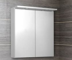 KAWA LED szafka z oświetleniem LED 60x70x25,5cm, bialy