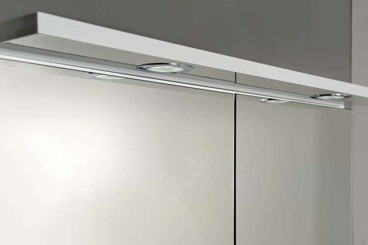 KAWA LED szafka z oświetleniem LED 80x70x25,5cm, bialy