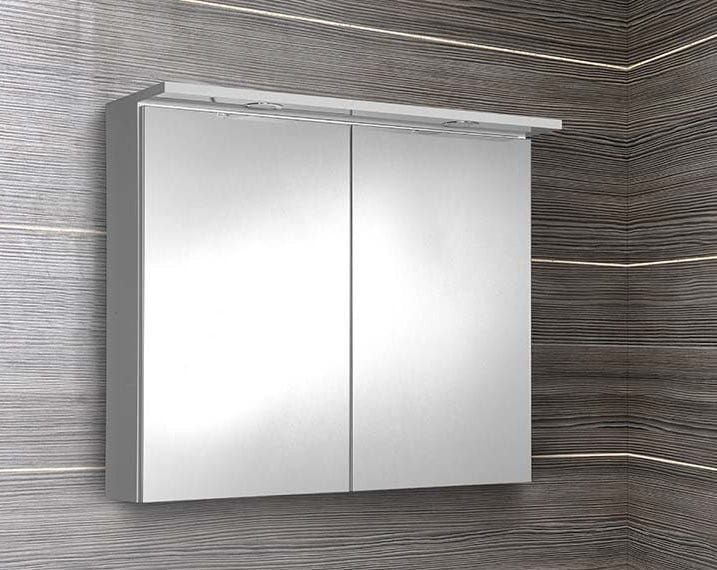 KAWA LED szafka z oświetleniem LED 80x70x25,5cm, bialy
