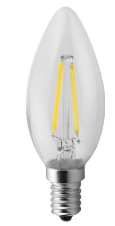 Przejdź do produktu LED żarówka Filament 2W, E14, 230V, dziena biała, 160lm