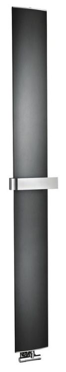 OTHELLO MONO SLIM grzejnik 300x1890mm, czarny matowy