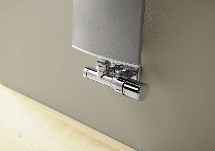 OTHELLO grzejnik 300x1810mm, srebrny metaliczny