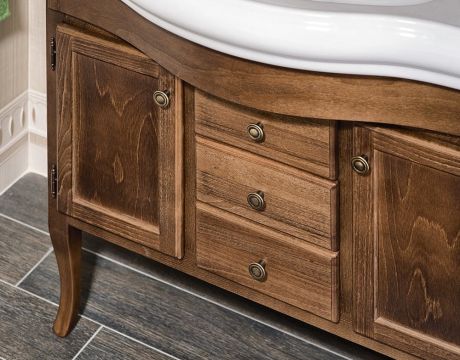 Przejdź do produktu RETRO szafka umywalkowa 89x80x48cm, buk