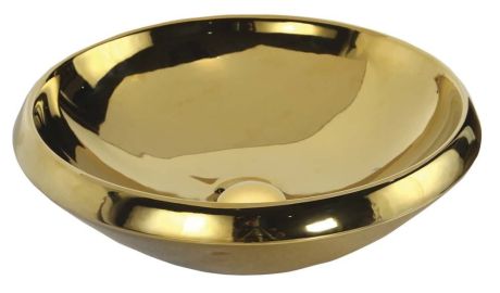 Przejdź do produktu MINIMAL umywalka na blat 45cm, złoto (MN045.00010)